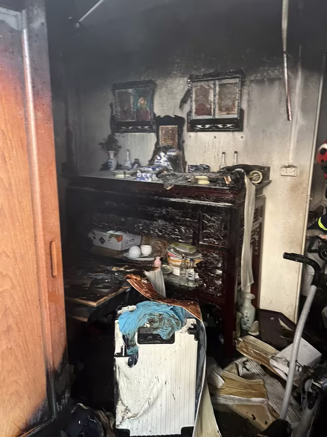 Nguyên nhân cháy do thắp hương Nguyên nhân cháy do thắp hương