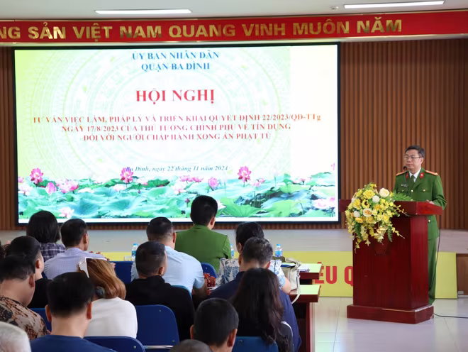 Công an quận Ba Đình đã làm tốt công tác quản lý, giáo dục người chấp hành xong án phạt tù về cư trú ở địa phương, Công an quận Ba Đình đã làm tốt công tác quản lý, giáo dục người chấp hành xong án phạt tù về cư trú ở địa phương,