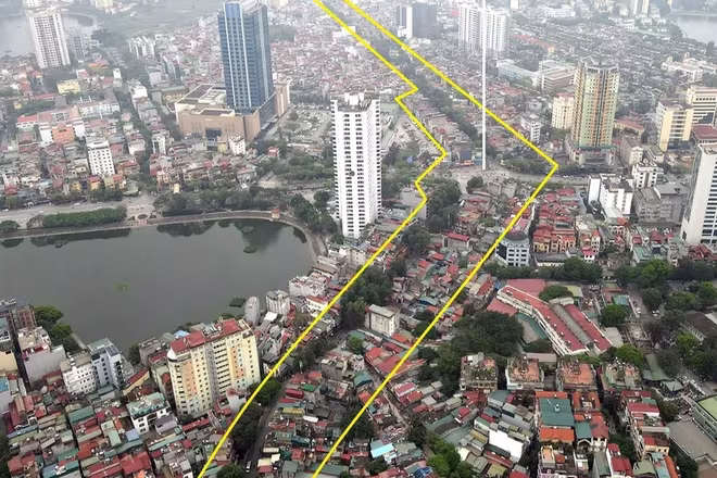 Hướng tuyến đường vành đai 1 Hướng tuyến đường vành đai 1