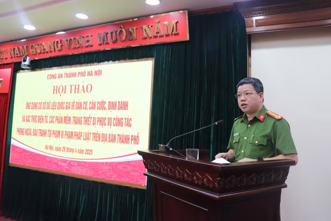 Chỉ huy Phòng CS QLHC về TTXH thảo luận những vấn đề trong ứng dụng cơ sở dữ liệu dân cư với phòng chống tội phạm Chỉ huy Phòng CS QLHC về TTXH thảo luận những vấn đề trong ứng dụng cơ sở dữ liệu dân cư với phòng chống tội phạm