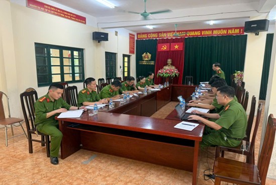 Tổ chức làm việc với Công an phường Hoàng Liệt, Yên Sở, xã Thanh Trì về công tác PCCC