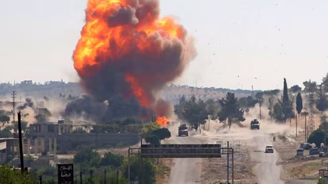 Chiến trường Syria là nơi những xung đột và lợi ích của các quốc gia tham chiến đan xen phức tạp Chiến trường Syria là nơi những xung đột và lợi ích của các quốc gia tham chiến đan xen phức tạp