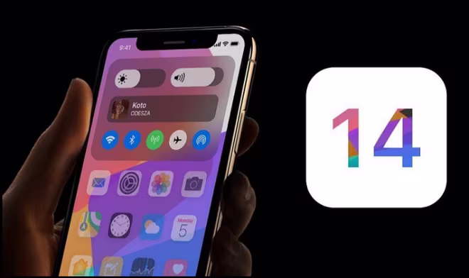 IOS 14 ( Ảnh: Báo Dân Trí)