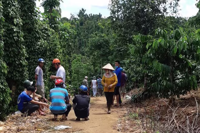 Hiện trường nơi xảy ra vụ án (Ảnh: Thanh Niên) Hiện trường nơi xảy ra vụ án (Ảnh: Thanh Niên)