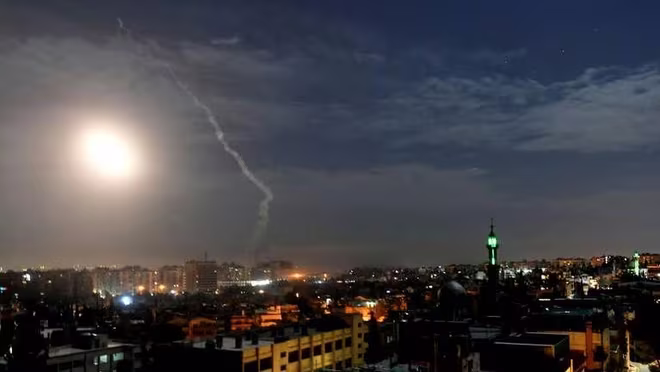 Một vụ không kích nhắm vào các mục tiêu của Syria được ghi nhận năm 2019