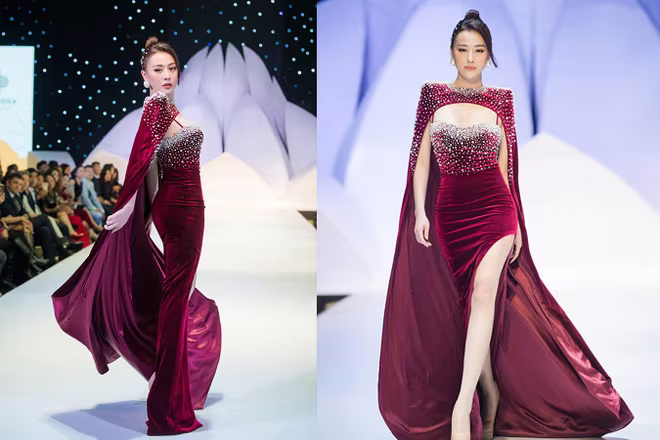 Sải bước tại một sự kiện cuối năm 2019, Phương Oanh diện đầm dạ hội đỏ ôm sát, khoe trọn vóc dáng chuẩn “đồng hồ cát". Nữ diễn viên đã có màn catwalk, tạo dáng, xoay người vô cùng chuyên nghiệp Sải bước tại một sự kiện cuối năm 2019, Phương Oanh diện đầm dạ hội đỏ ôm sát, khoe trọn vóc dáng chuẩn “đồng hồ cát". Nữ diễn viên đã có màn catwalk, tạo dáng, xoay người vô cùng chuyên nghiệp