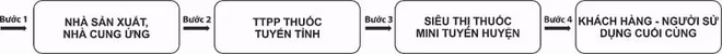 Lưu đồ hệ thống kênh phân phối theo chiều ngang TTPP thuốc Lưu đồ hệ thống kênh phân phối theo chiều ngang TTPP thuốc