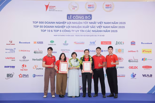 Dai-ichi Life Việt Nam lần thứ năm lọt “Top 500 doanh nghiệp lợi nhuận tốt nhất Việt Nam” ảnh 1