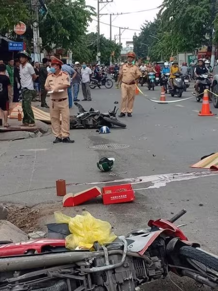 Hiện trường vụ tai nạn