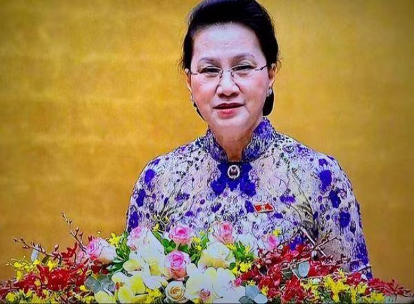 Chủ tịch Quốc hội Nguyễn Thị Kim Ngân phát biểu khai mạc kỳ họp