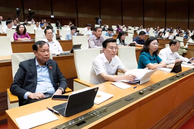 Quang cảnh phiên họp