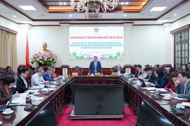 Quang cảnh cuộc họp