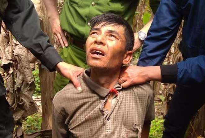 Đối tượng Đầm Văn Xuân bị bắt sau 5 giờ gây án Đối tượng Đầm Văn Xuân bị bắt sau 5 giờ gây án