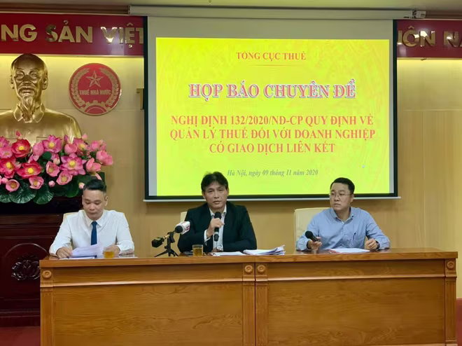 Lãnh đạo Tổng cục Thuế thông tin về Nghị định 132 Lãnh đạo Tổng cục Thuế thông tin về Nghị định 132