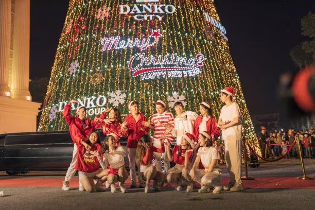 Danko Square thu hút giới trẻ đến check in Danko Square thu hút giới trẻ đến check in
