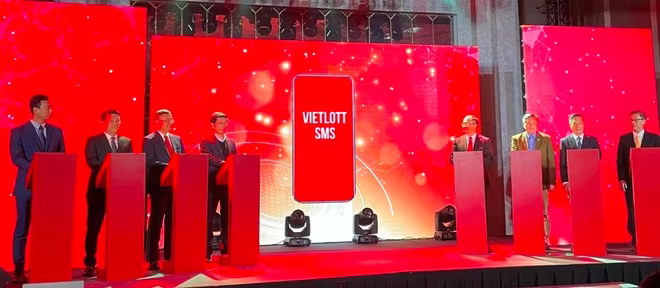Vietlott đã triển khai kênh phân phối mới qua hình thức SMS