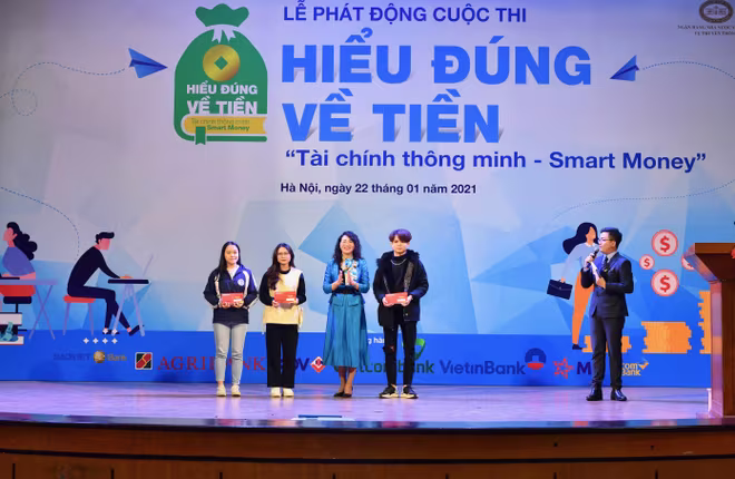 Cuộc thi &quot;Hiểu đúng về tiền&quot; nhằm nâng cao kiến thức về tài chính cho các bạn trẻ