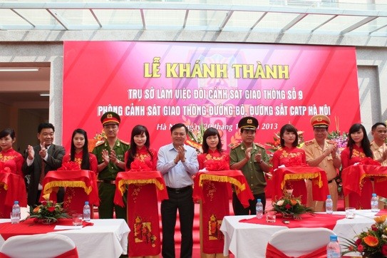 Khánh thành trụ sở Đội CSGT số 9 ảnh 3 Khánh thành trụ sở Đội CSGT số 9 ảnh 3
