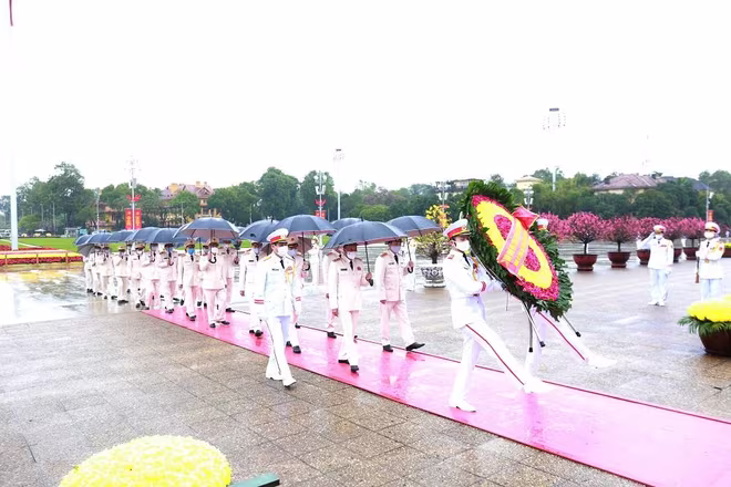 Đoàn đại biểu Đảng ủy Công an Trung ương, Bộ Công an vào Lăng viếng Chủ tịch Hồ Chí Minh Đoàn đại biểu Đảng ủy Công an Trung ương, Bộ Công an vào Lăng viếng Chủ tịch Hồ Chí Minh