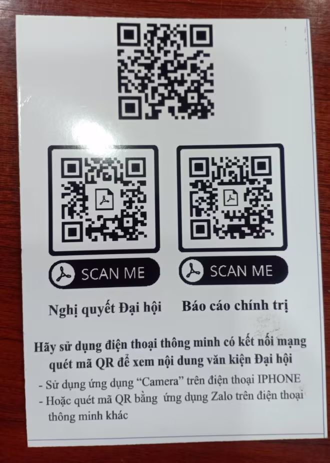 Thẻ tích hợp mã QR