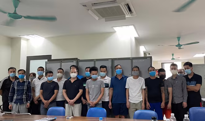 Các đối tượng liên quan đến đường dây đánh bạc