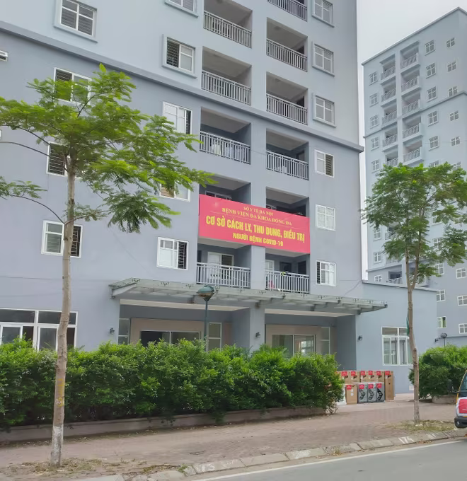 Khu nhà dự kiến triển khai 1.000 giường bệnh điều trị bệnh nhân Covid Khu nhà dự kiến triển khai 1.000 giường bệnh điều trị bệnh nhân Covid