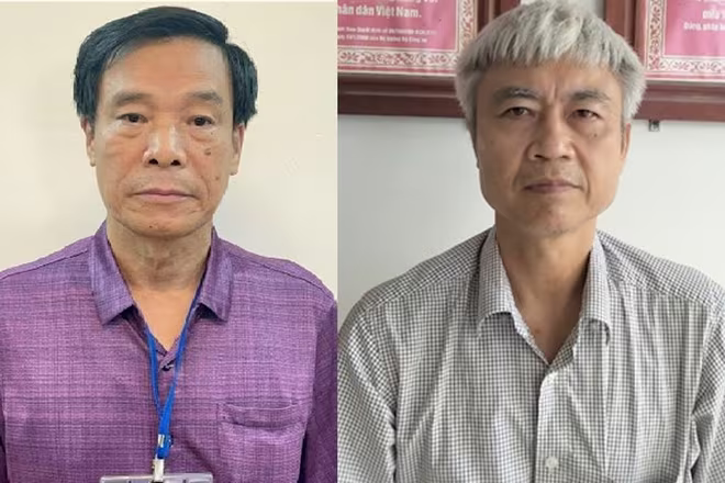 Hai bị can chính trong vụ án Hai bị can chính trong vụ án