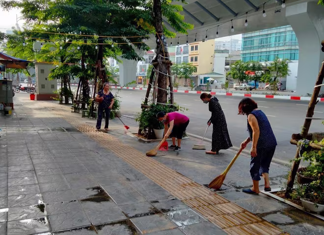 Mỗi hội viên đoàn thể chọn sở trường để phát huy, chung sức xây - giữ tuyến phố Minh Khai văn minh đô thị