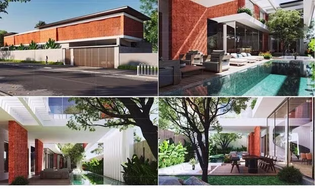 Biệt thự sân vườn được thiết kế và thi công trọn gói tại Hà Nội.