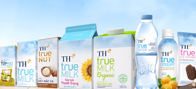Một số sản phẩm nổi bật của Tập đoàn TH