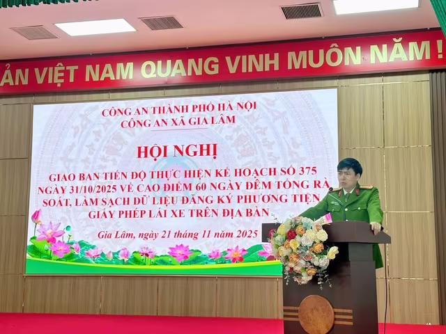 Chỉ huy Công an xã quán triệt những nội dung trọng tâm