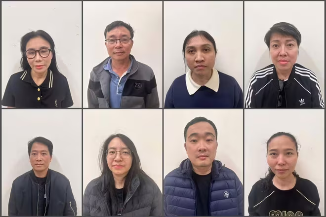 Các đối tượng trong vụ án