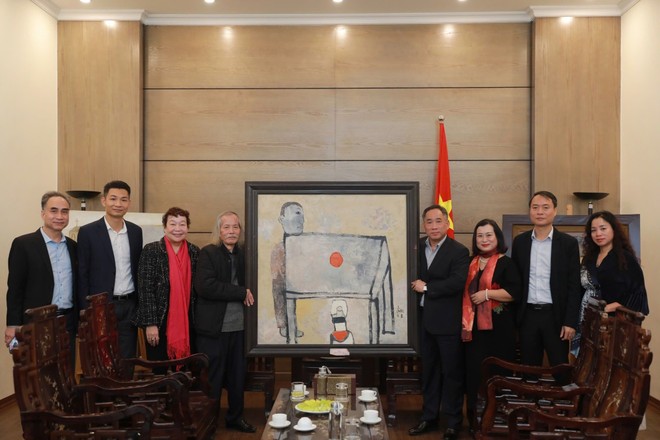 Các tác phẩm được chuyển giao cho bảo tàng lần này rất có giá trị, được Hội Mỹ thuật Việt Nam sưu tầm qua các cuộc triển lãm mỹ thuật, các sự kiện mỹ thuật của từng khu vực, qua các trại sáng tác…