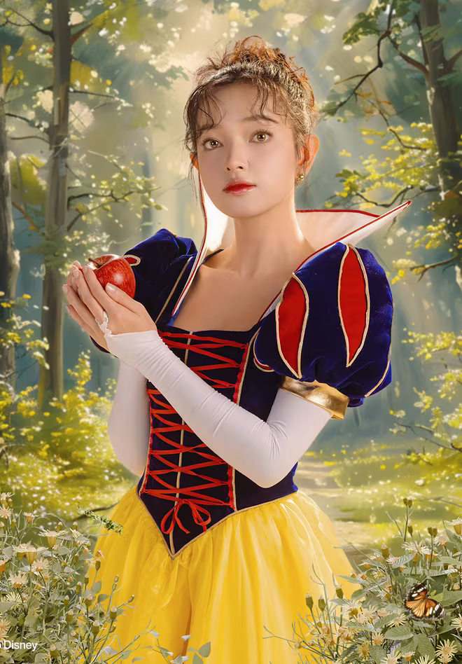 Người mẫu Châu Bùi hóa thân thành nàng Bạch Tuyết nhân dịp phim chiếu tại Việt Nam Người mẫu Châu Bùi hóa thân thành nàng Bạch Tuyết nhân dịp phim chiếu tại Việt Nam