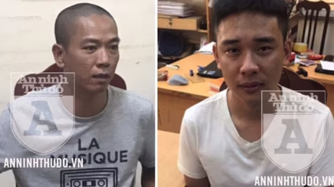 Các đối tượng trong vụ cướp Ngân hàng BIDV Chi nhánh Ngọc Khánh