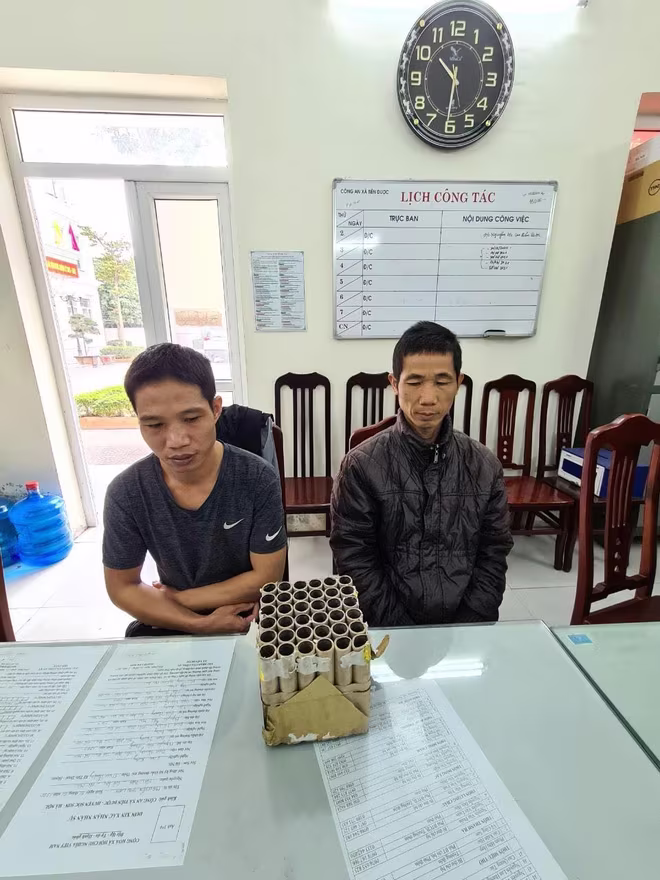 Hai anh em Hòa, Ngọc và tang vật Hai anh em Hòa, Ngọc và tang vật