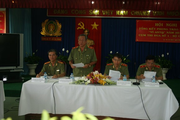 Cụm thi đua số 1 Bộ Công an: Tổng kết phong trào thi đua Vì ANTQ năm 2013 ảnh 2 Cụm thi đua số 1 Bộ Công an: Tổng kết phong trào thi đua Vì ANTQ năm 2013 ảnh 2