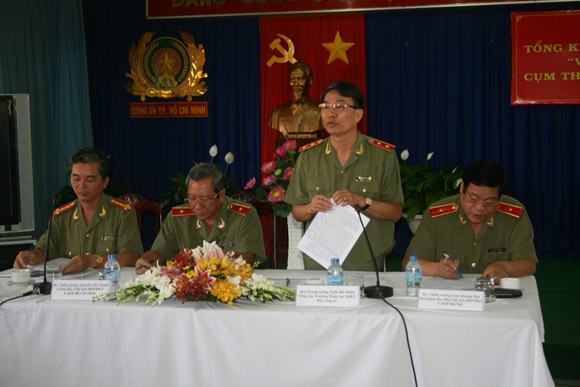 Cụm thi đua số 1 Bộ Công an: Tổng kết phong trào thi đua Vì ANTQ năm 2013 ảnh 1 Cụm thi đua số 1 Bộ Công an: Tổng kết phong trào thi đua Vì ANTQ năm 2013 ảnh 1