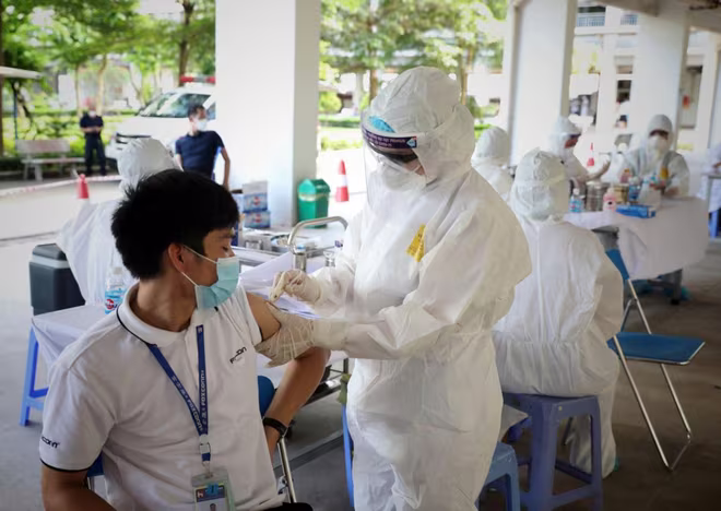 Bắc Giang từng trở thành ổ dịch lớn nhất cả nước khi ghi nhận hàng trăm ca mắc mới mỗi ngày. Ảnh: Sở TT&amp;TT tỉnh Bắc Giang.