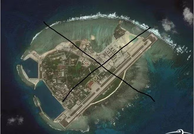 Đảo Phú Lâm thuộc quần đảo Hoàng Sa của Việt Nam bị Trung Quốc chiếm đóng trái phép Đảo Phú Lâm thuộc quần đảo Hoàng Sa của Việt Nam bị Trung Quốc chiếm đóng trái phép