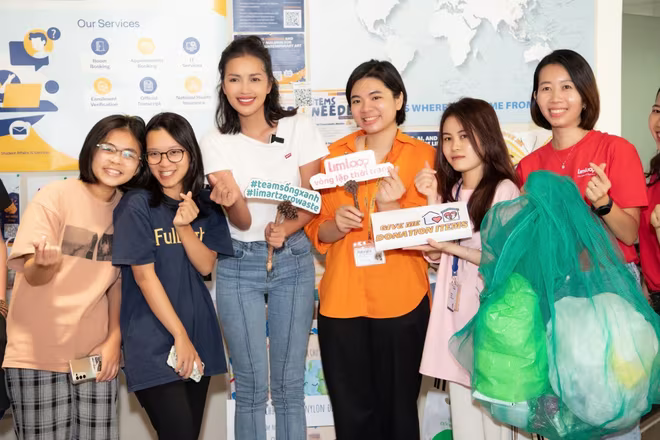 Hoa hậu Ngọc Châu luôn dành sự quan tâm đặc cho những vấn đề môi trường và sẵn sàng hành động góp phần thay đổi, nâng cao nhận thức con người về việc bảo vệ môi trường