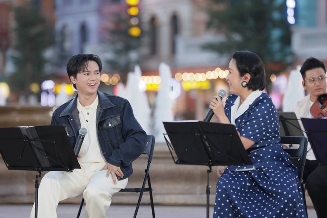 Diva Mỹ Linh và ca nhạc sĩ Bùi Công Nam