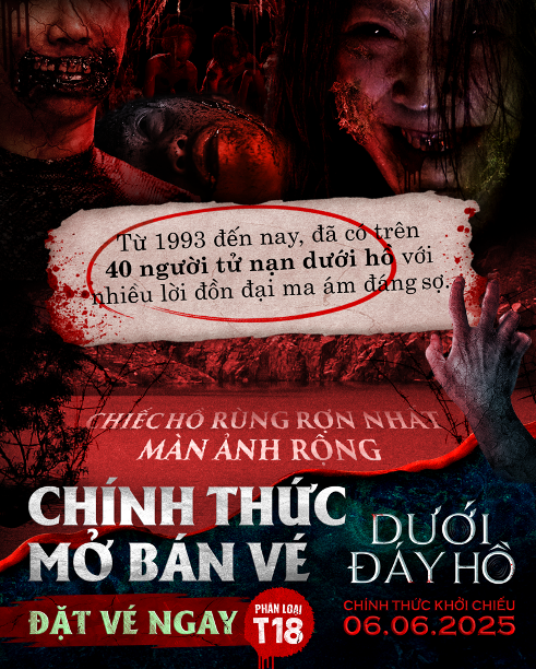 "Dưới đáy hồ" đã chính thức được mở bán vé