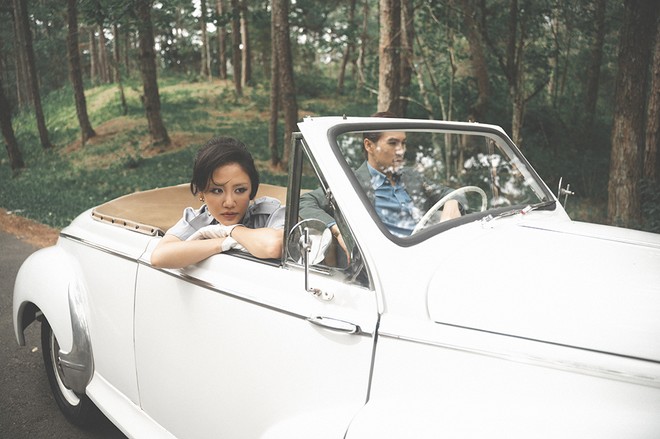 Hình ảnh lãng mạn của Văn Mai Hương và Thiên Minh trong MV &quot;Ướt lòng&quot;