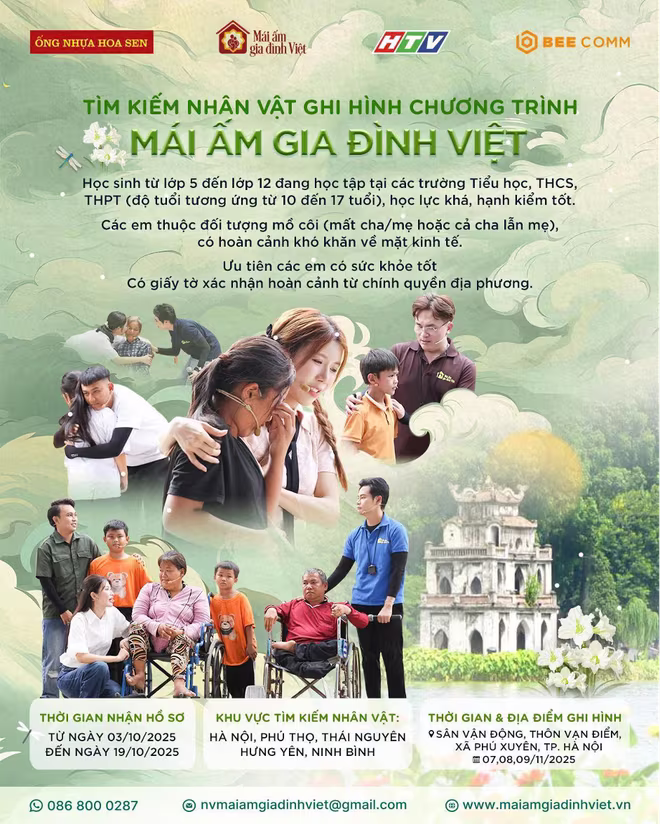 Lần đầu tiên, chương trình sẽ đến với Thủ đô Hà Nội, ghi hình tại Sân vận động thôn Vạn Điểm, xã Phú Xuyên, TP Hà Nội