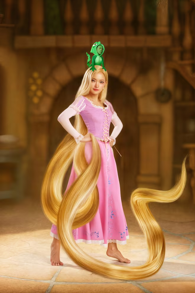 Toàn bộ bộ ảnh - từ khâu chuẩn bị trang phục, chụp hình đến hậu kỳ - được thực hiện trọn vẹn bởi ekip sáng tạo tài năng, không sử dụng bất kỳ chỉnh sửa AI nào