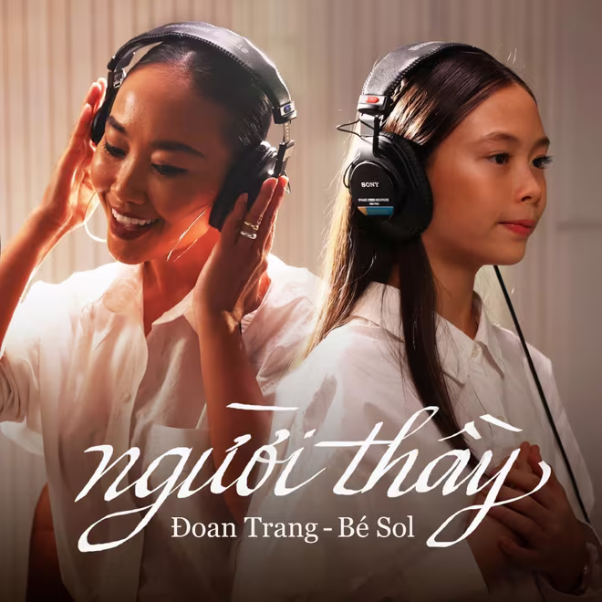 Đoan Trang và con gái hiếm hoi hai mẹ con cùng xuất hiện trong một sản phẩm âm nhạc