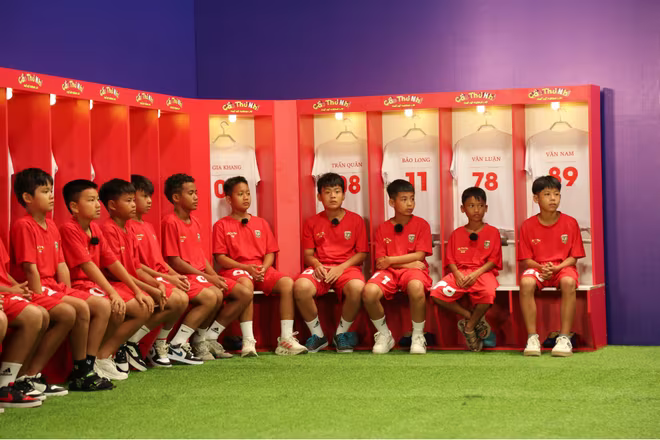 Hành trình Cầu thủ nhí 2025 kết thúc để lại nhiều ấn tượng trong lòng khán giả