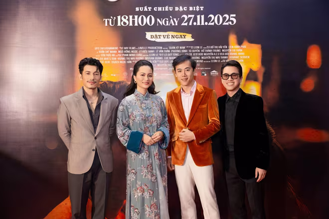 Đạo diễn Leon Lê và hai diễn viên chính của &quot;Quán Kỳ Nam&quot; - Liên Bỉnh Phát và Đỗ Thị Hải Yến