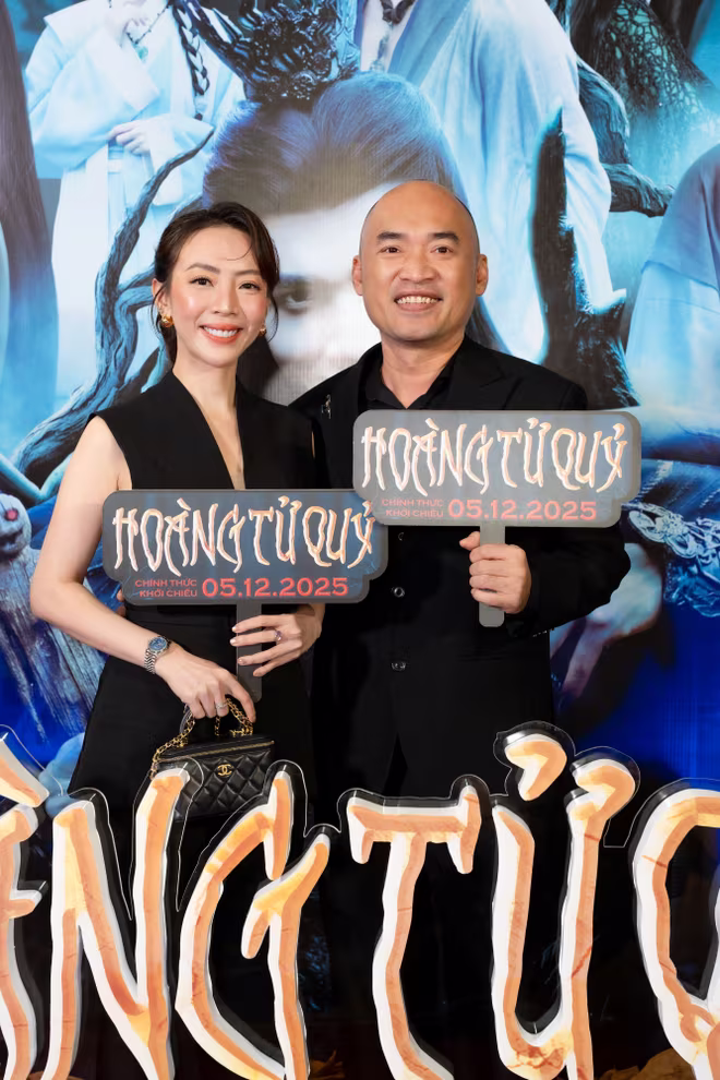 Vợ chồng Thu Trang - Tiến Luật luôn đồng hành tại mọi sự kiện. Đạo diễn Thu Trang cũng mới công bố dự án &quot;Ai thương ai mến&quot; sẽ được công chiếu dịp Tết Dương lịch 2026